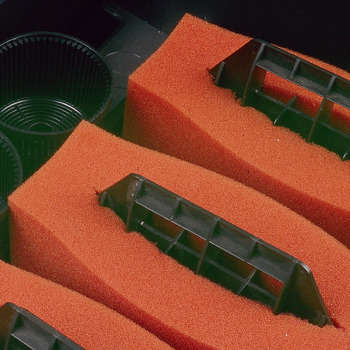 Mousses de filtration rouges pour BioTec pour bass