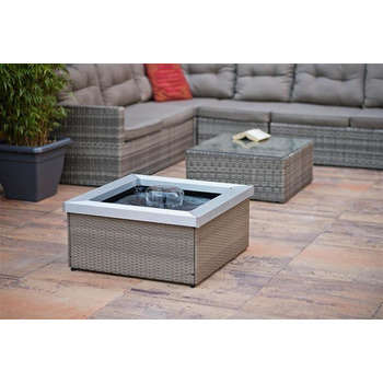 Kit bassin de terrasse AMORA 74x74x35 cm