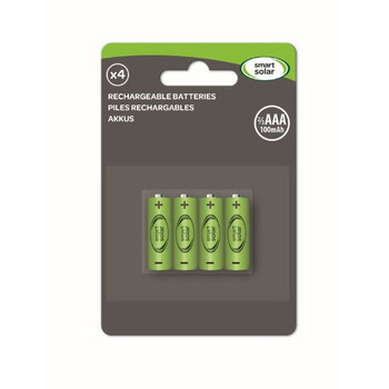 Piles 2/3 AA, le pack de 4