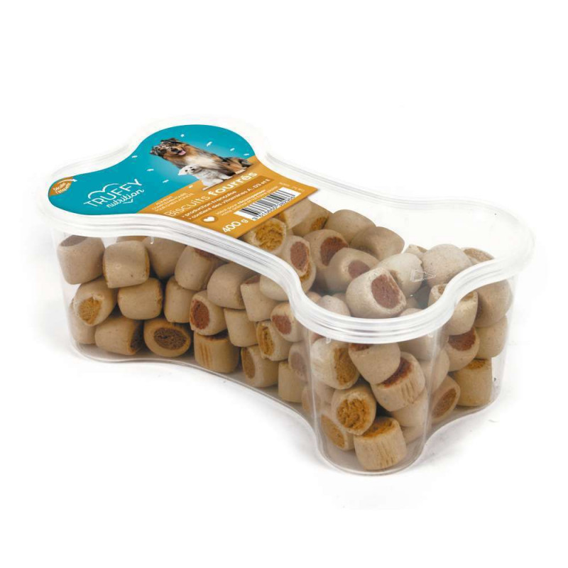 Biscuits Fourrés pour chien 400g