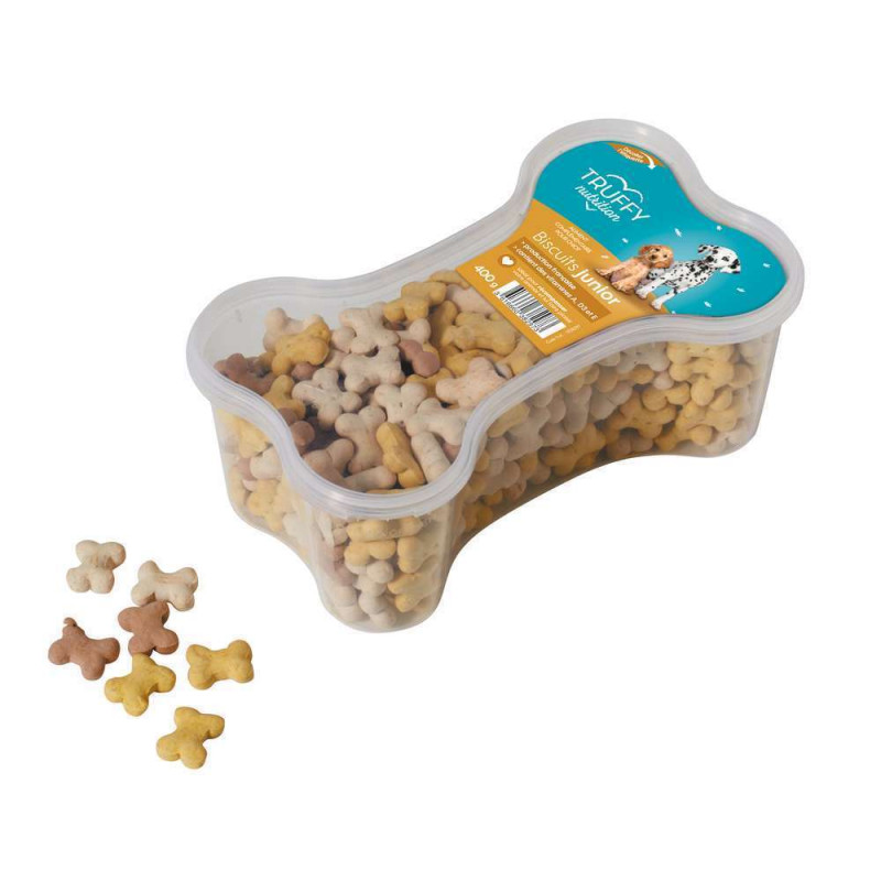 Biscuits junior pour chien 400g