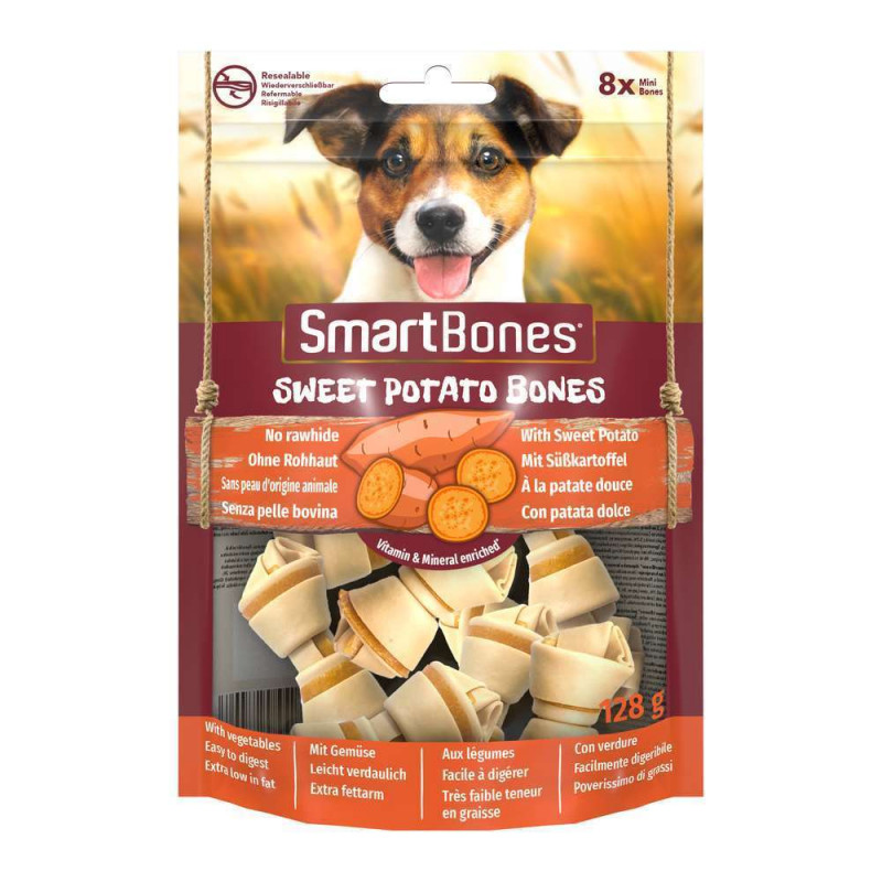 Sweet Potato Bones Mini - Os à mâcher