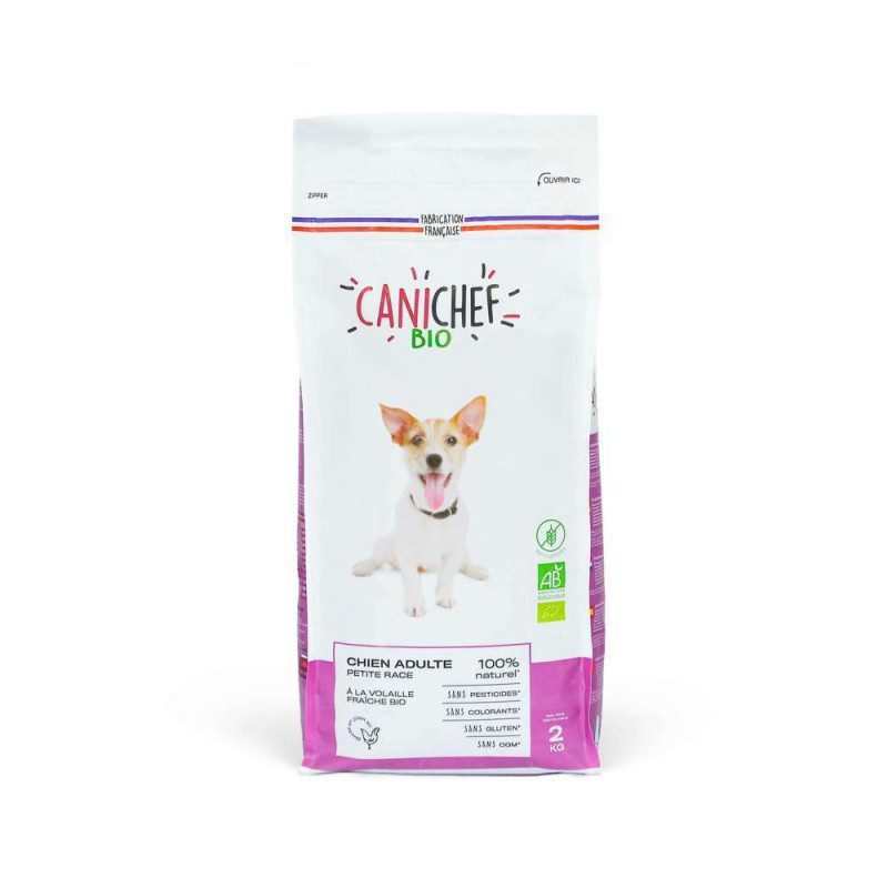 Croquettes à la volaille Bio sans céréales - Chien