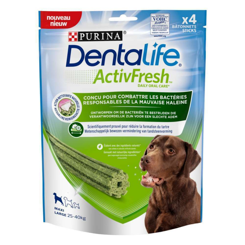 Bâtonnet Dentalife ActivFresh Maxi : x4