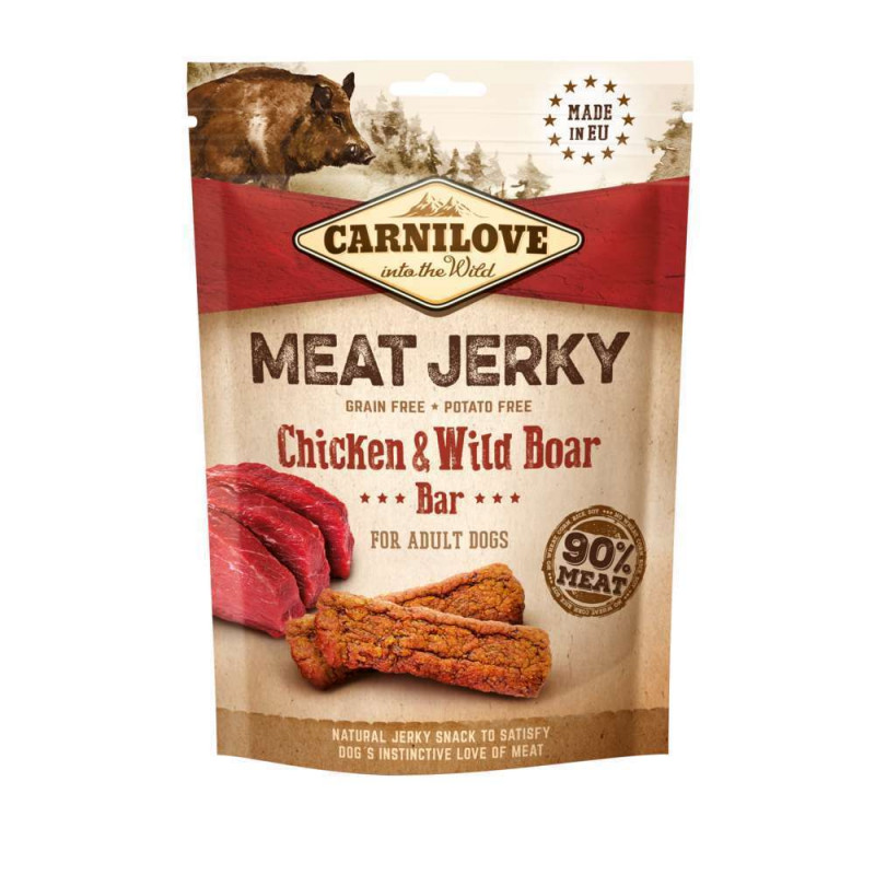 Carnilove Jerky Jerky Barre Proteinee Poulet / San