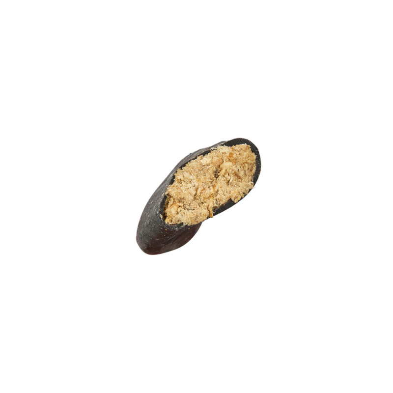 Friandise pour chien, corne de buffle fourrée, 12c