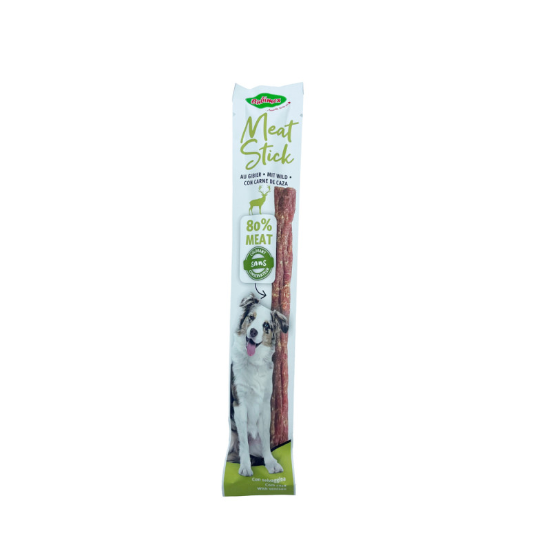 Friandise pour chien : stick au gibier - 12g