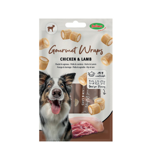 Friandises pour chien : gourmet wraps poulet et ag