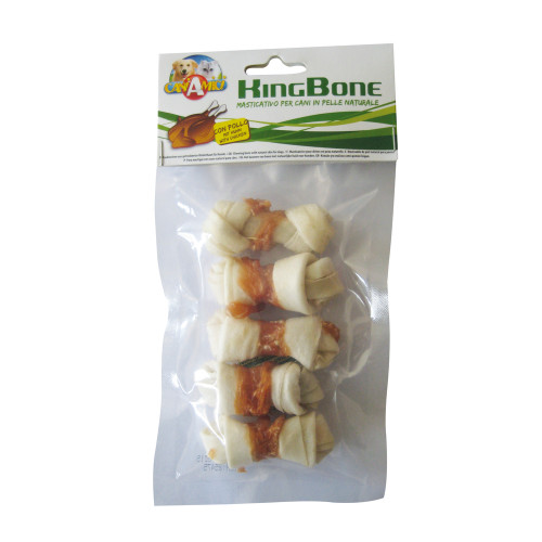 Friandises pour chien : os à mâcher au poulet - x5