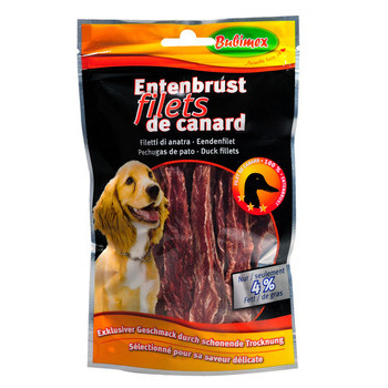 Friandise chien filet de canard
