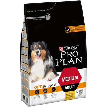 Croquettes chien adulte Moyen Optihealth 3 kg