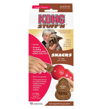 Friandise pour chien KONG Snacks liver Large : arô