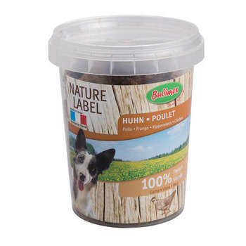 Morceaux 100% viande de poulet : 150g
