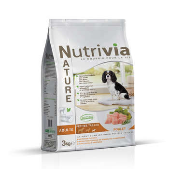 Nutrivia Nature chien : Poulet 3kg