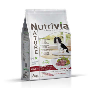 Nutrivia Nature chien : canard 3kg