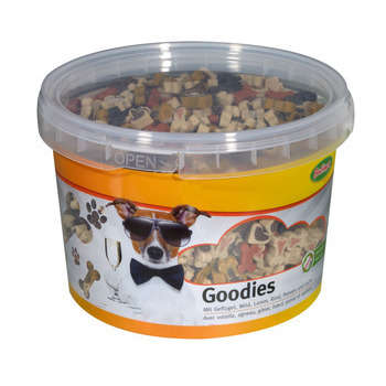 Friandises semi-humides pour chien: seau 1,8kg