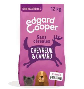 Croquette chien 12kg chevreuil/canard