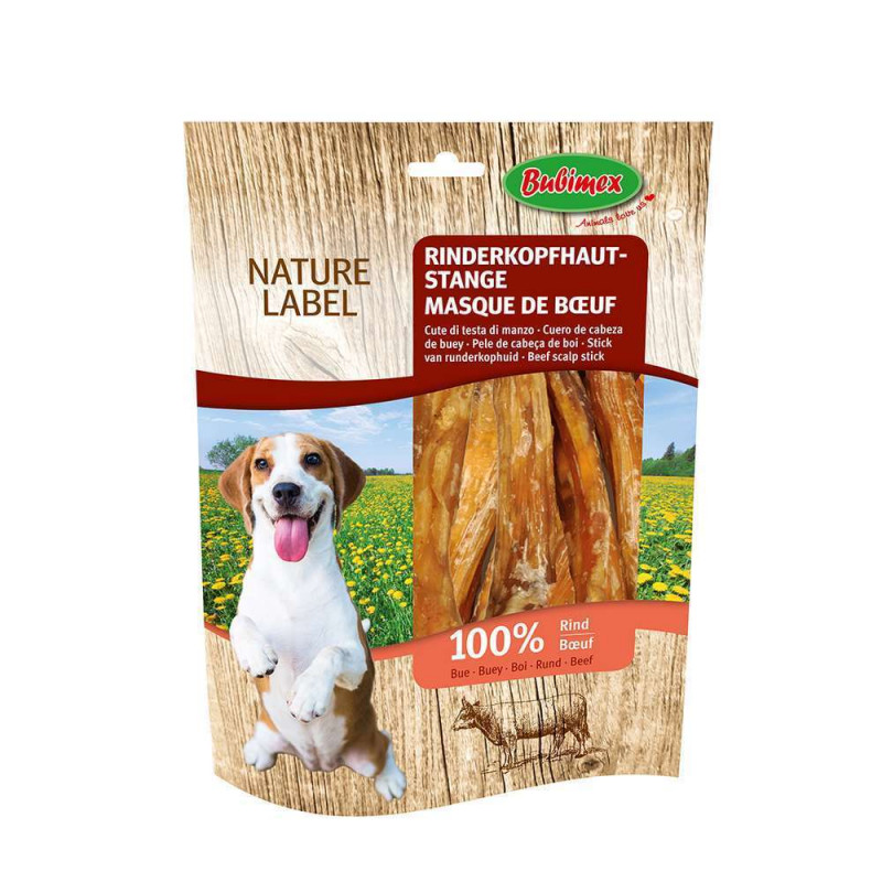 Masque de b½uf pour chien 200g