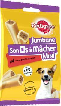 Os à mâcher Jumbone Mini petit chien : 160 g