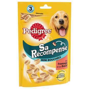 Pedigree chien Sa Récompense Mini Bouchées fromage