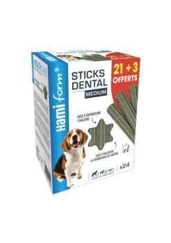 Sticks Dental chien medium x24