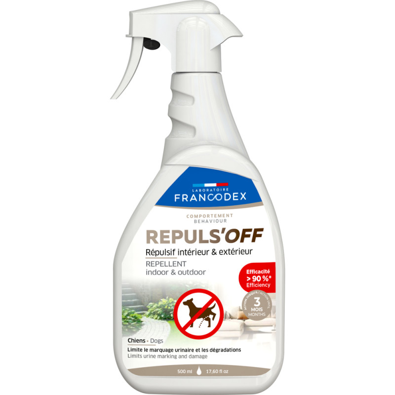 Repuls'off intérieur et extérieur chien 500ml