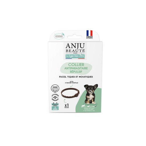 Collier antiparasitaire répulsif pour chiot +4 moi