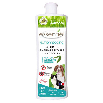 Shampooing 2en1 anti odeur chien/chat 250ml