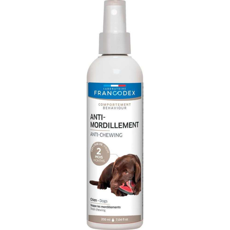 Anti-mordillement pour chiot et chien 200ml