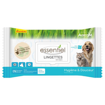 Lingettes Chien/Chat 0 Parfum