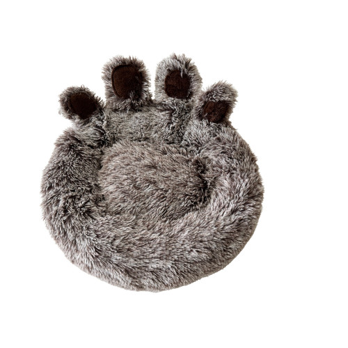 Coussin façon patte d'ours pour chien, coloris mar