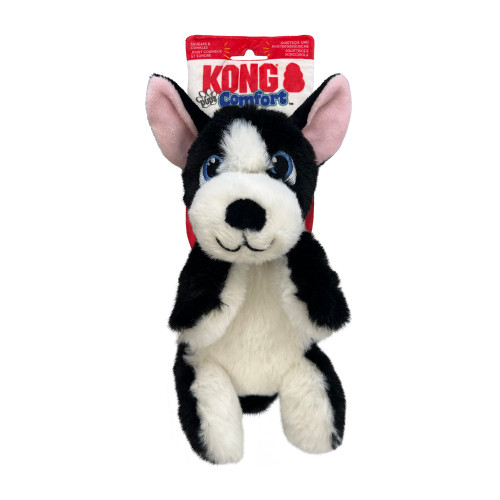 Jouet pour chien, peluche Pups comfort blanc/noir