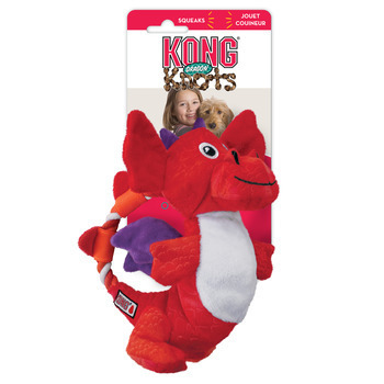 Jouet Kong dragon pour chien, taille M/L