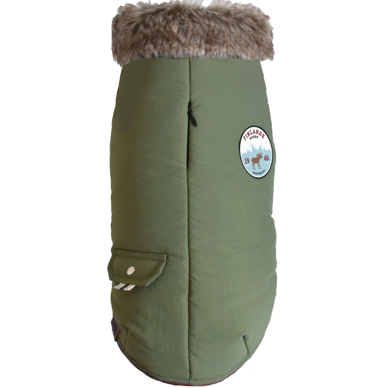 Manteau pour chien, Finlande vert de gris 40 M