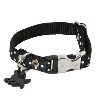 Collier motif Pois S largeur 1,5cm et longueur 33c