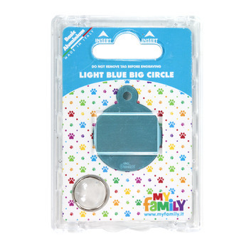 Médaille MyFamily Basic, en aluminium - Grand cerc