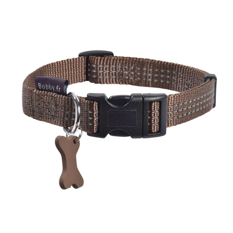 Collier Safe pour chien : marron 10