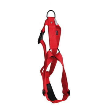 Harnais réglable pour chiens, en nylon, rouge 20-5