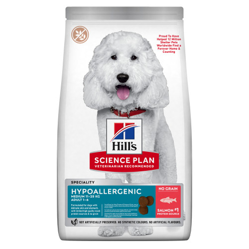 Croquettes chien adulte Hypoallergenic medium saum