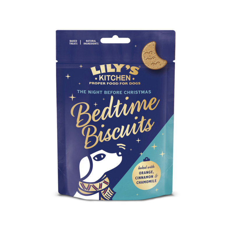 Biscuits de Noël délices du soir pour chien 80 g