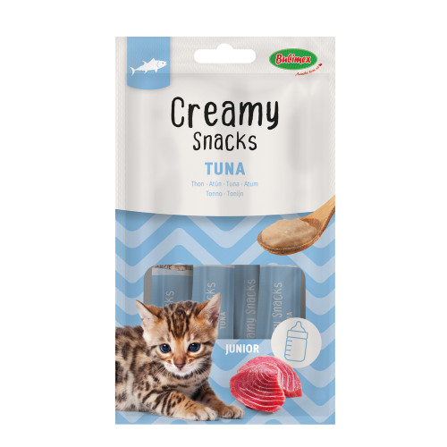 Friandises pour chaton, creamy snacks au thon x4