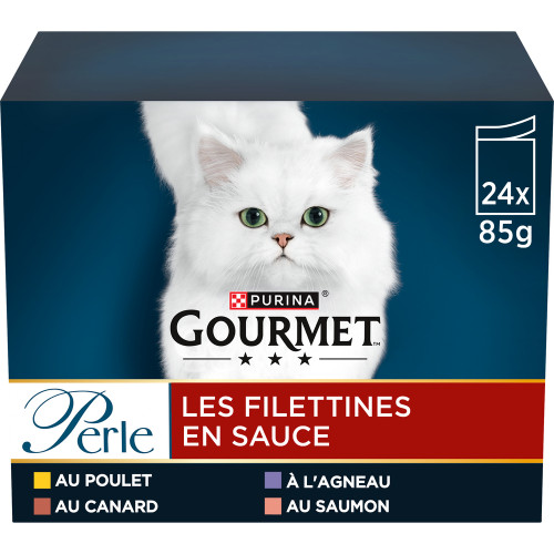 Filettines en sauce : poulet, canard, agneau, saum