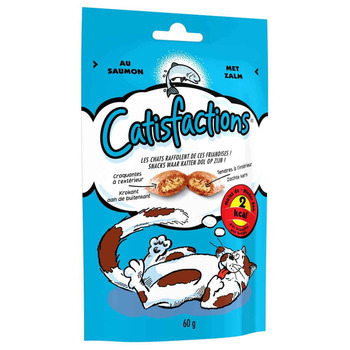 Friandises pour chat: au saumon 60g