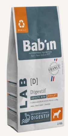 Mini Adulte Digestif - Poulet <BR>