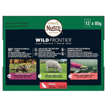 Nutro Wild Frontier, sachet 12x85g