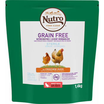 Nutro Grain Croquettes, 1.4kg : poulet