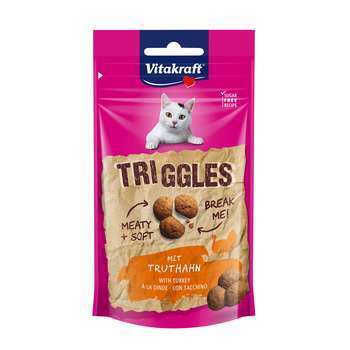 Friandises pour chat Triggles dinde 40 g