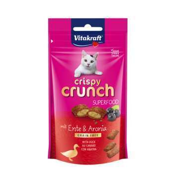 Crispy Crunch pour chat canard 60 g