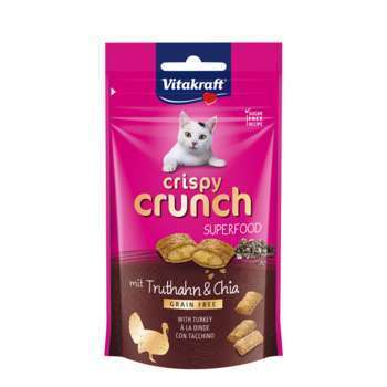 Crispy Crunch pour chat dinde 60 g