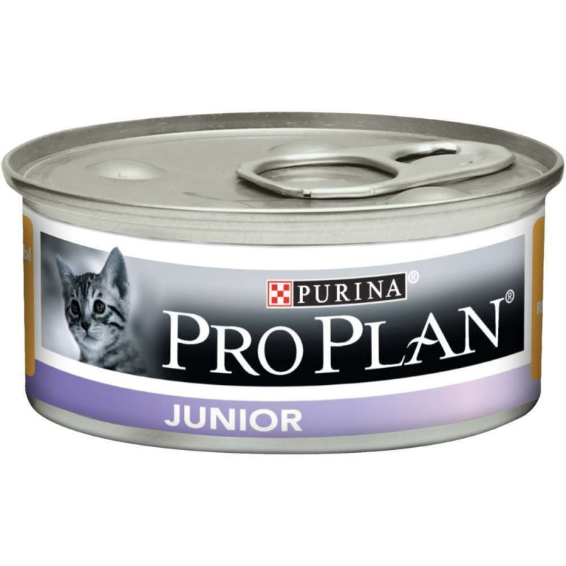 Mousse Proplan pour chat junior poulet - 85 g